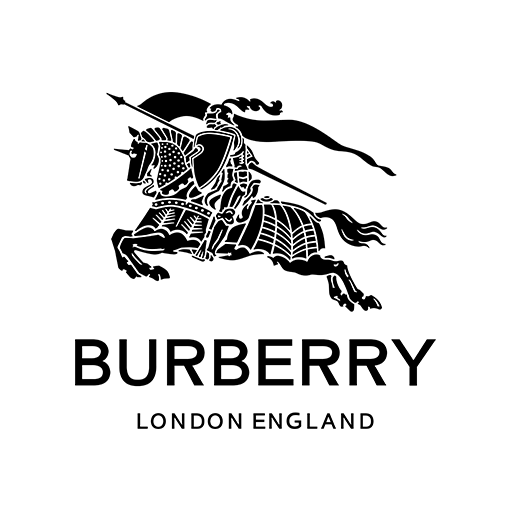 巴宝莉logo图案BURBERRY英文字母骑马人物图案复古人物印花素材巴宝莉标志图案 – 烫画库