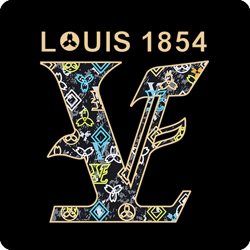 LV英文字母图案卡通英文字母图案