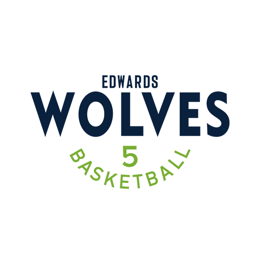 卡通英文字母图案变形英文字母WOLVES文字图案