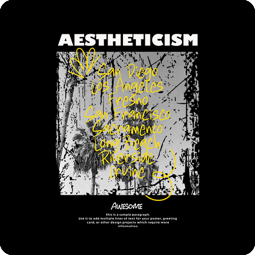 手绘植物手绘椰子树图案手写英文字母图案破碎照片