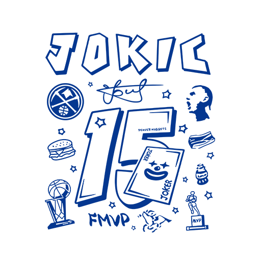 卡通人物图案手绘卡通人物篮球人物印花素材篮球号码15