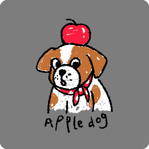 卡通狗图案手绘狗印花素材卡通动物图案