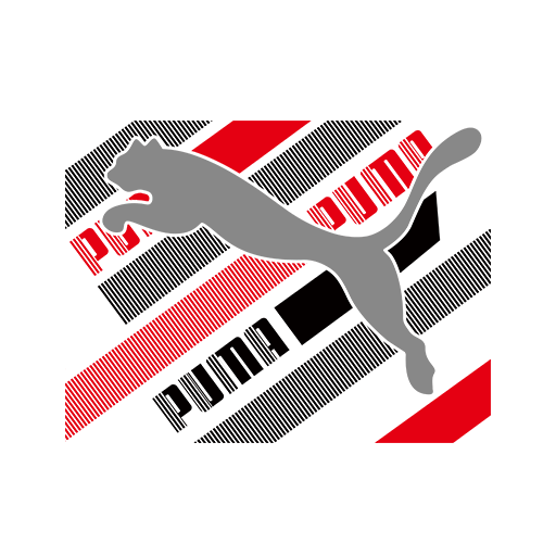 puma印花素材卡通豹子彪马图案