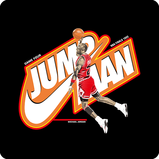 耐克印花图案投篮人物NIKE