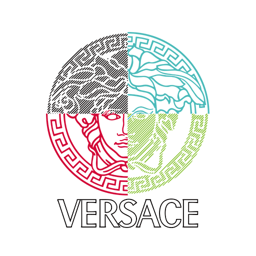 范思哲印花图案VERSACE印花图案