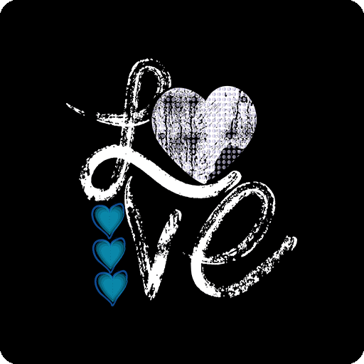 卡通英文字母图案LOVE英文字母