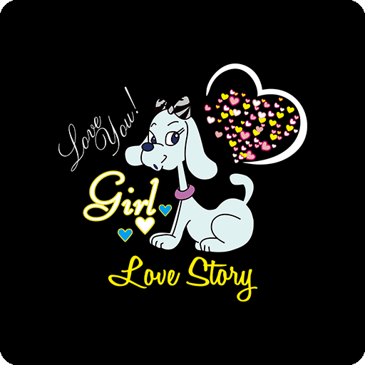 可爱卡通狗图案手绘狗印花素材