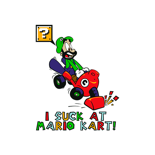 卡通人物图案手绘开汽车的男人卡通