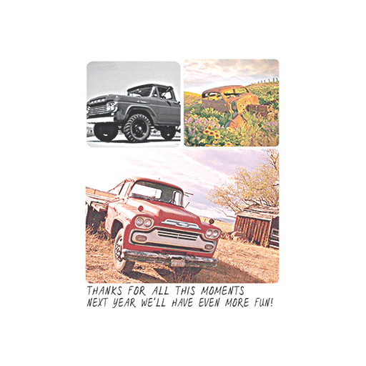 复古汽车图案手绘汽车卡通车图案