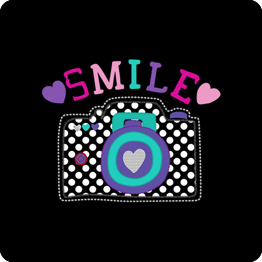 卡通相机图案手绘相机卡通英文字母