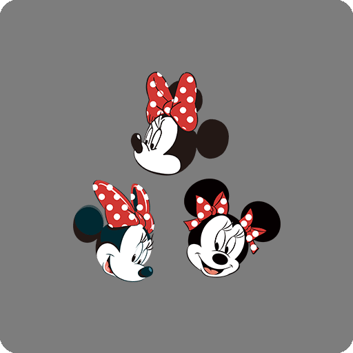 米老鼠头像卡通动画片图案米妮