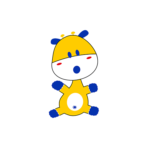 卡通动物图案手绘动物简笔动物