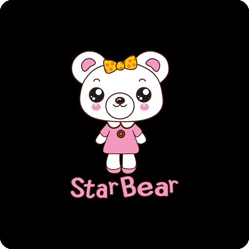 手绘熊印花素材卡通熊图案