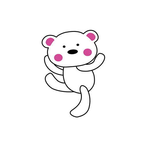 卡通小熊图案手绘小熊简笔卡通