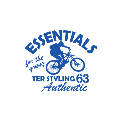 骑车人物图案卡通英文字母图案