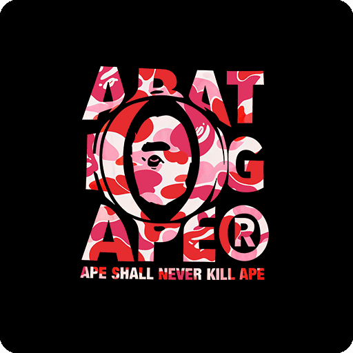 卡通英文字母图案迷彩文字图案