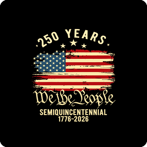 美国国旗图案破碎国旗卡通英文字母图案