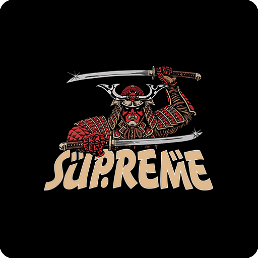 卡通武士图案武士人物头像