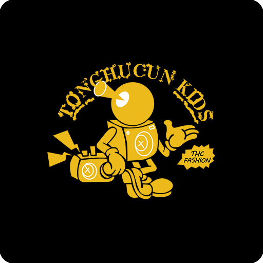 手绘卡通图案卡通机器人图案黄色卡通图案