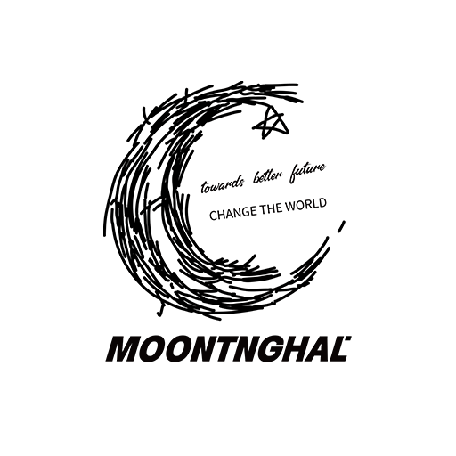 卡通月亮图案手绘月亮涂鸦月亮印花素材