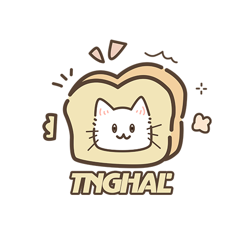 卡通面包图案手绘小猫头像面包猫