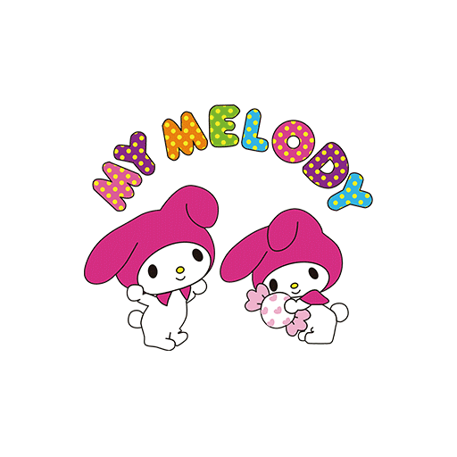 美乐蒂my melody卡通可爱萌卡通图案