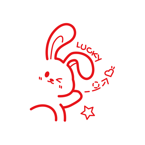 卡通兔子头像手绘兔子简笔兔子印花素材