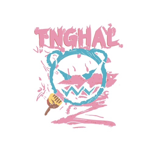 卡通怪兽头像涂鸦卡通图案