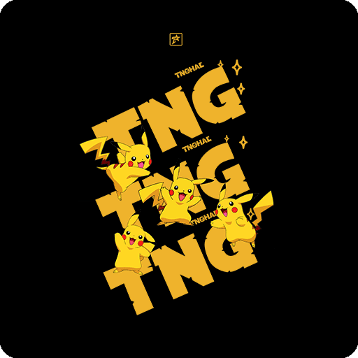 卡通动画片图案皮卡丘头像卡通英文字母