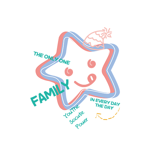 卡通五角星图案涂鸦五角星彩色五角星