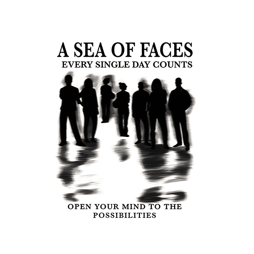 卡通人物剪影图案卡通英文字母