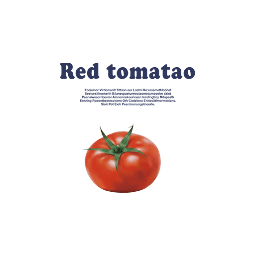 卡通西红柿照片水果蔬菜图案