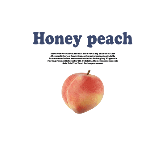 卡通水果桃子图案桃子照片