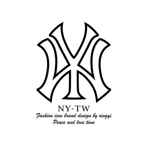 卡通数字字母图案NY英文字母图案