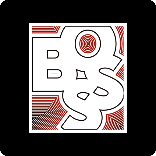 BOSS英文字母图案英文字母线稿图案